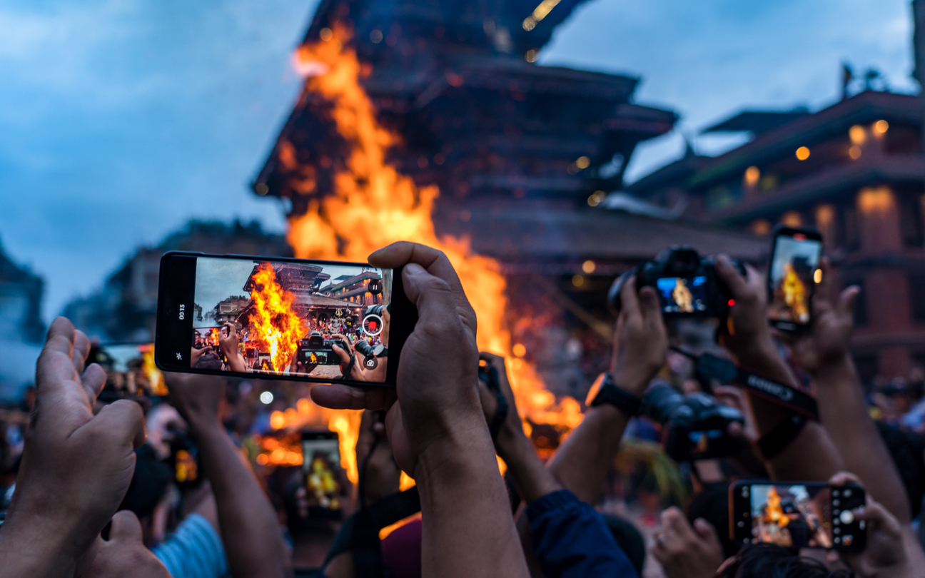 film video par un smartphone