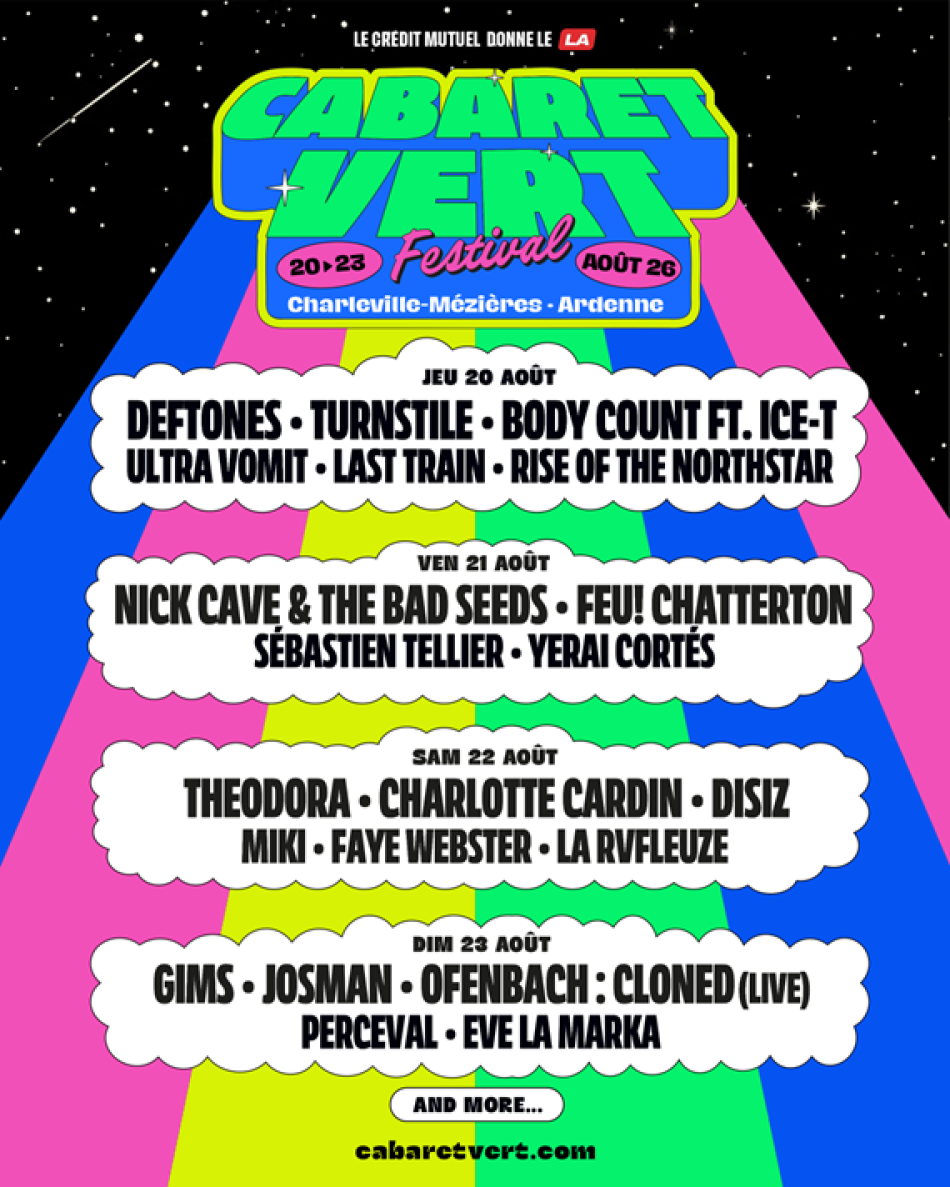 AFFICHE CABARET VERT 2026